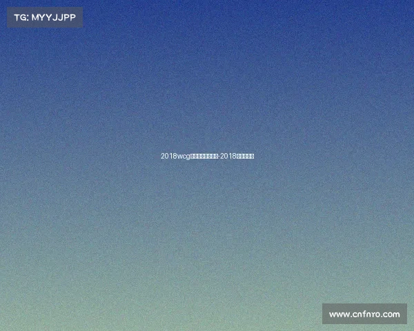 2018wcg世界电子竞技大赛-2018年电竞赛事